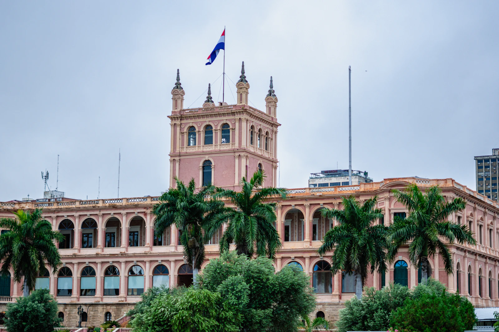Historic architecture in Asunción, Paraguay, representing its urban property market