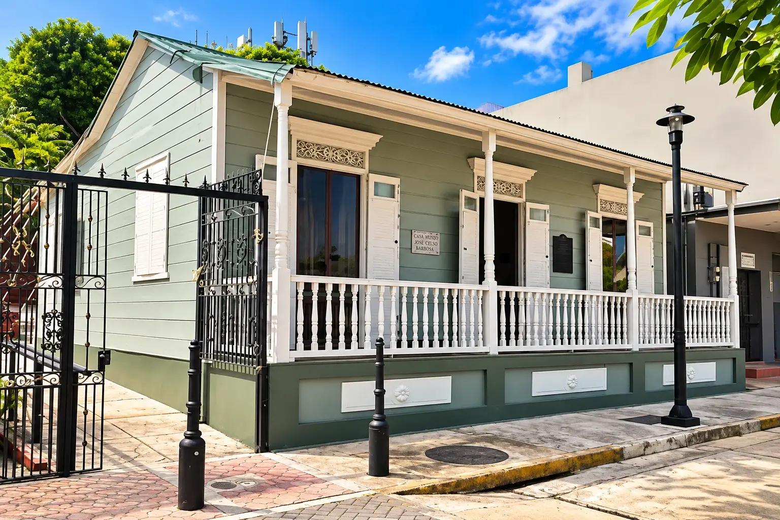 Casa Museo José Celso Barbosa historic residence in Bayamón, Puerto Rico.