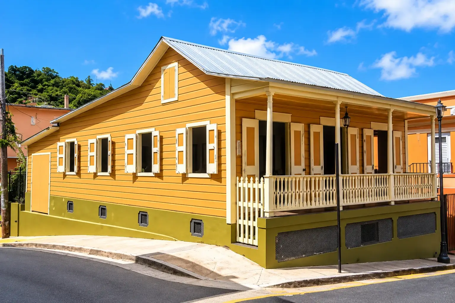 Casa Museo Luis Muñoz Rivera historic residence in Barranquitas, Puerto Rico.