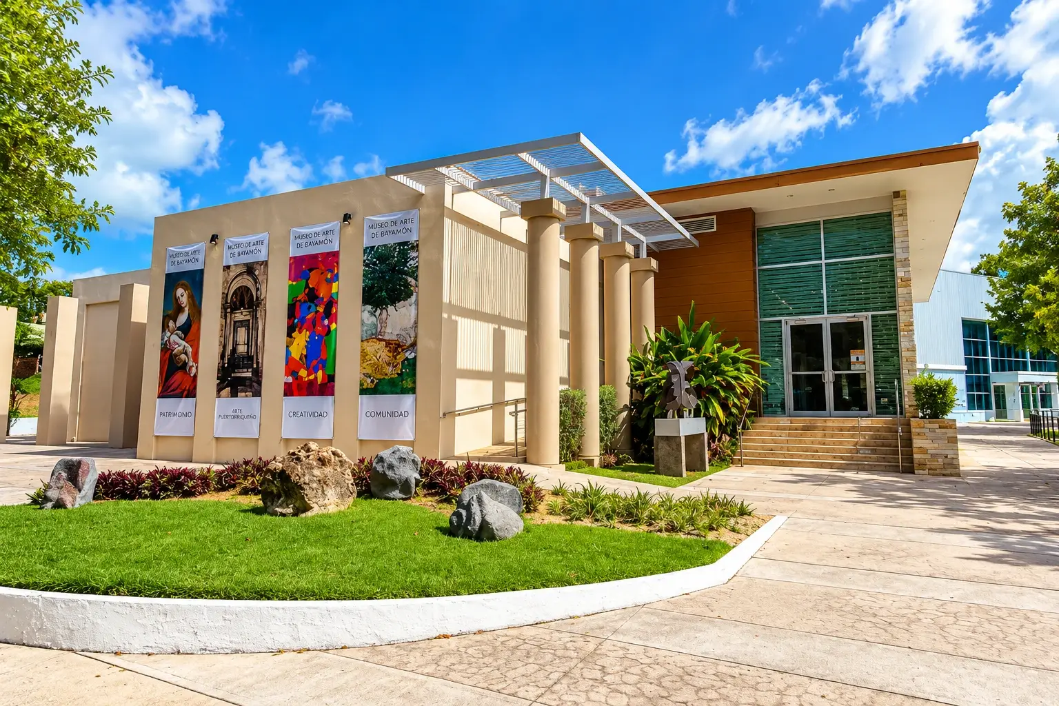 Museo de Arte de Bayamón building in Puerto Rico.
