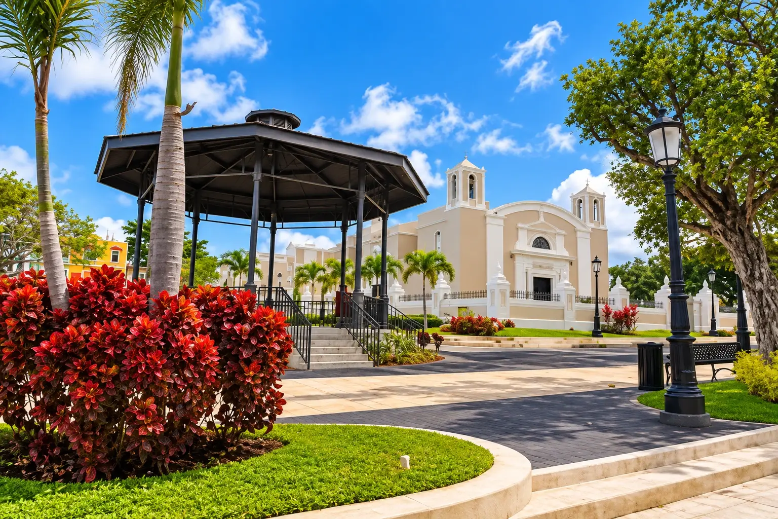 Plaza de Recreo Eugenio María de Hostos in Bayamón, Puerto Rico.