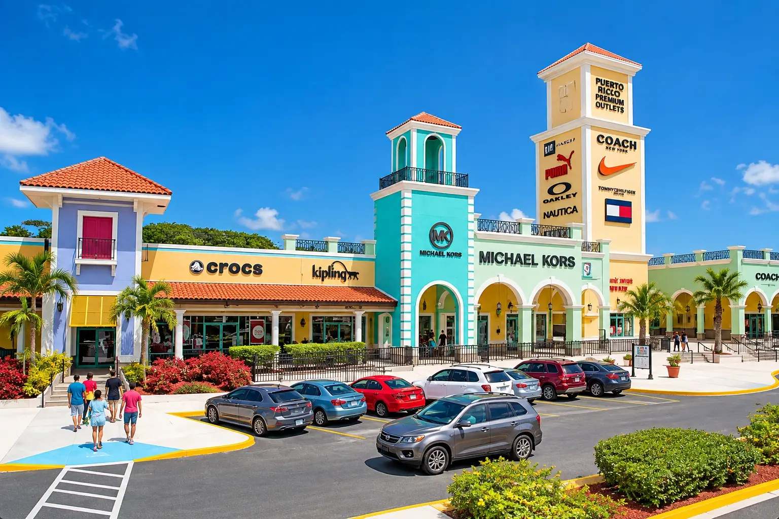 Puerto Rico Premium Outlets shopping center in Barceloneta, Puerto Rico.