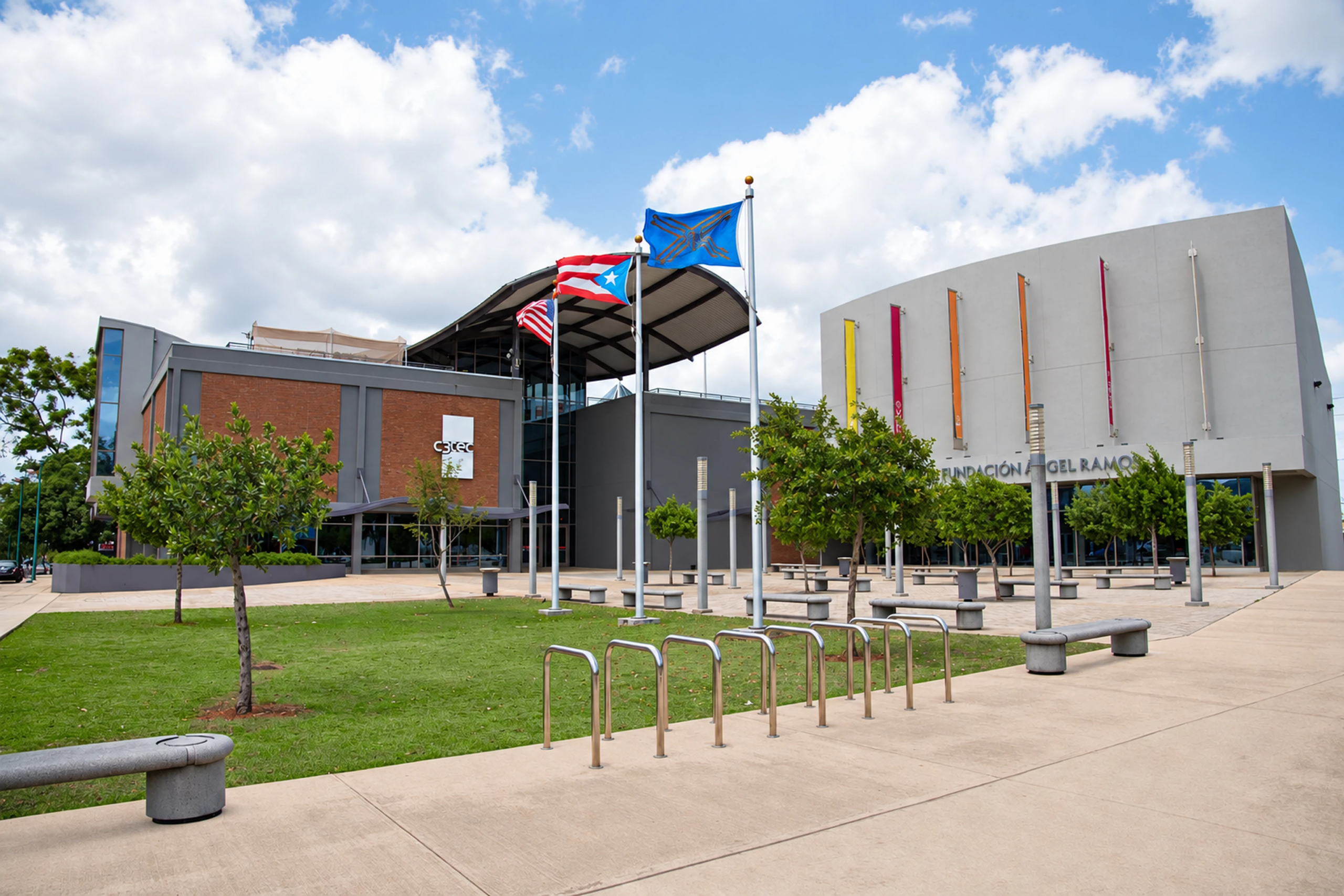 C3TEC science center facade and entrance in Caguas, Puerto Rico.