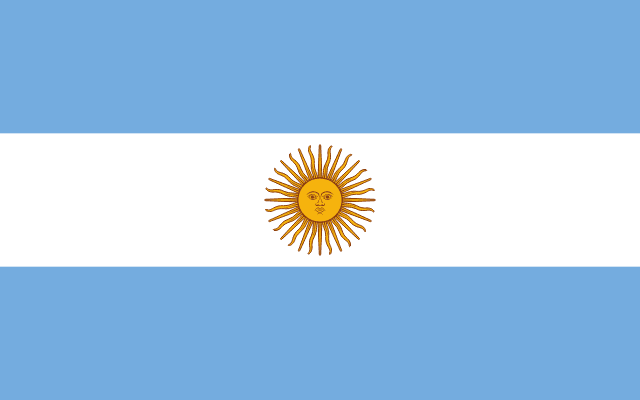 Flag of Argentina Flag of Argentina.