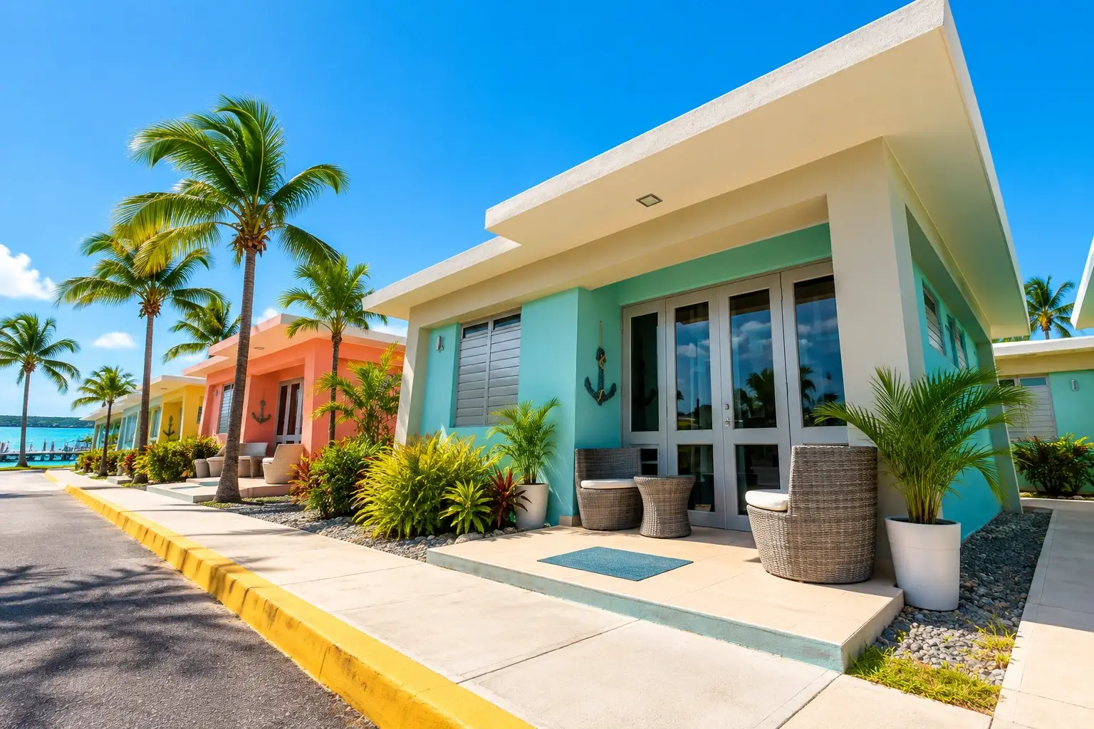 Boquerón Village coastal community in Cabo Rojo, Puerto Rico.
