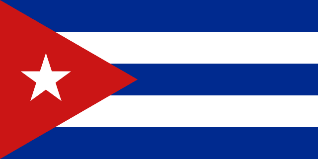 Flag of Cuba Flag of Cuba.