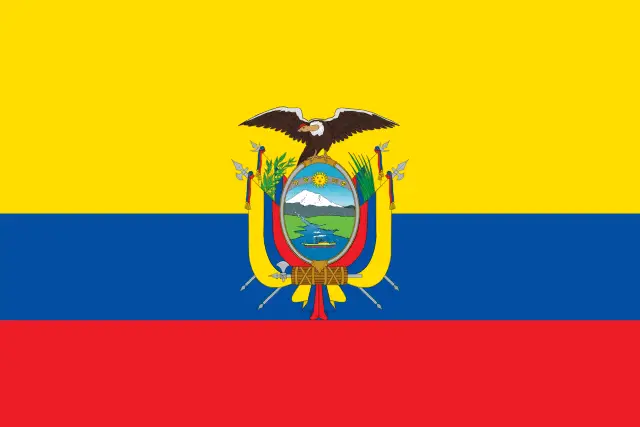 Flag of Ecuador Flag of Ecuador.