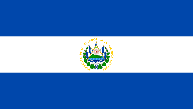 Flag of El Salvador Flag of El Salvador.