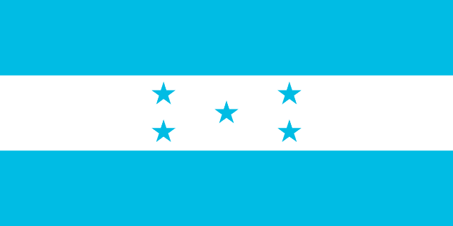 Flag of Honduras Flag of Honduras.