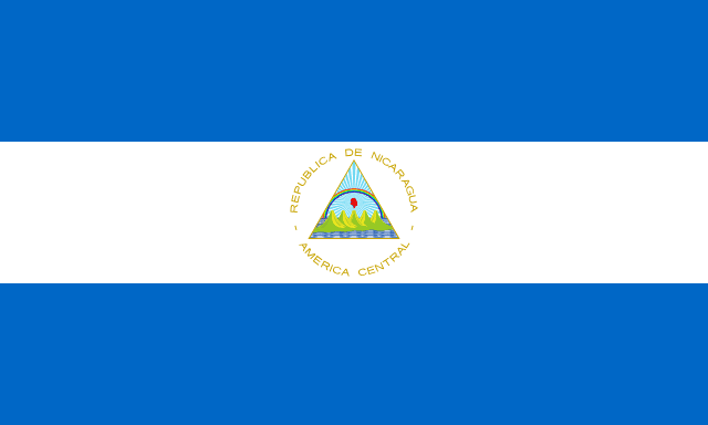 Flag of Nicaragua Flag of Nicaragua.