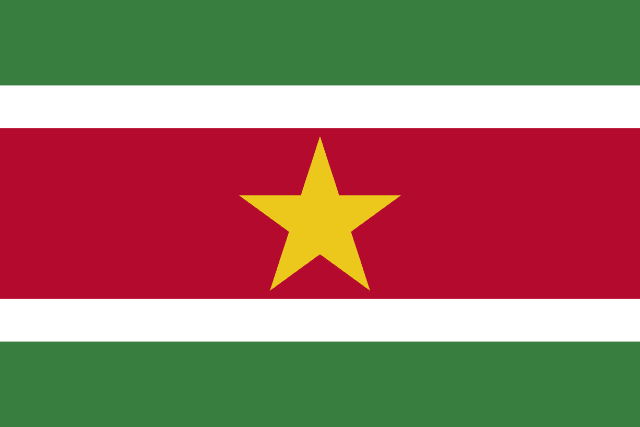 Flag of Suriname Flag of Suriname.