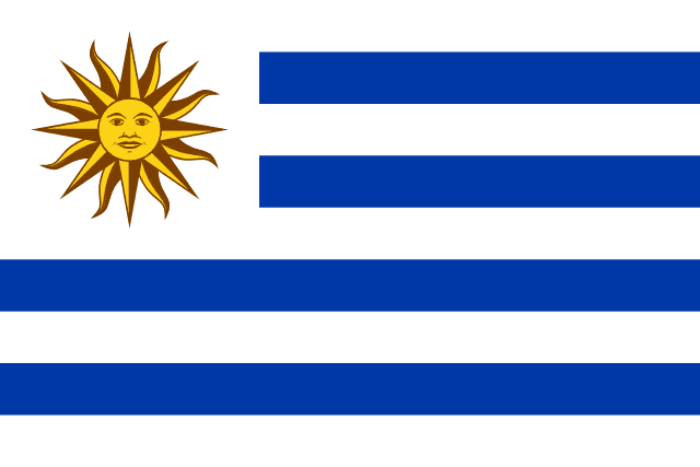 Flag of Uruguay Flag of Uruguay.